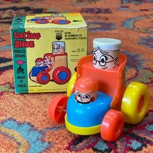 Vintage 1972 Lacing Shoe